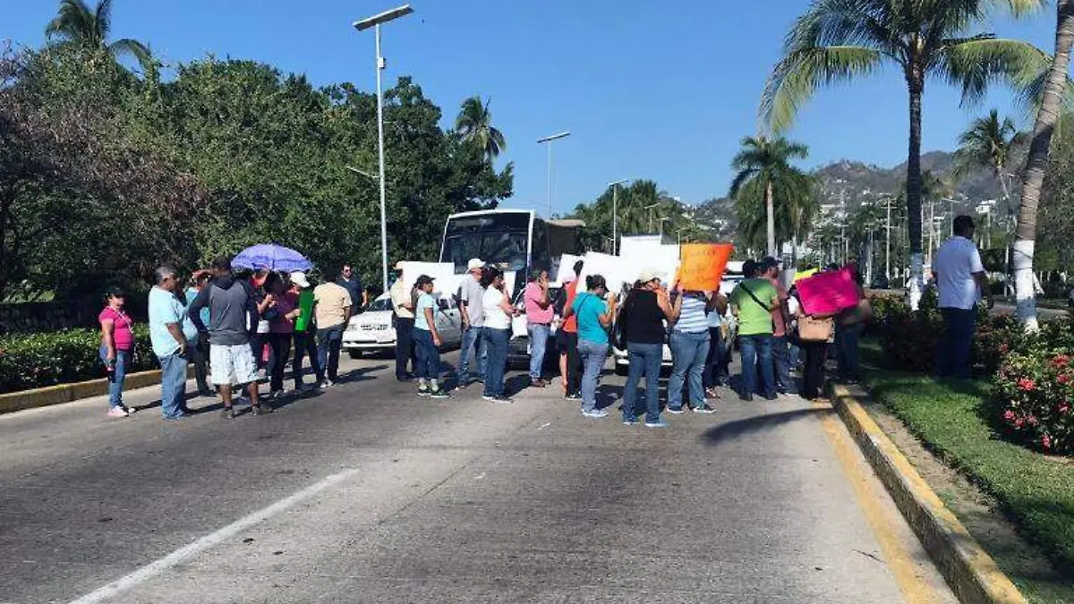 Bloqueo CAPS Bulevar naciones